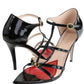  GucciJerry Patent Leather Cage Sandals - Runway Catalog