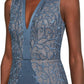  BCBGMAXAZRIALace Embroidered Satin Gown - Runway Catalog