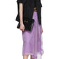  GucciPurple Silk Organza Skirt - Runway Catalog