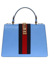  GucciSylvie Leather Shoulder Bag - Runway Catalog