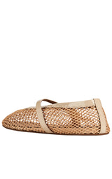 Fishnet Ballet Flats Alaïa