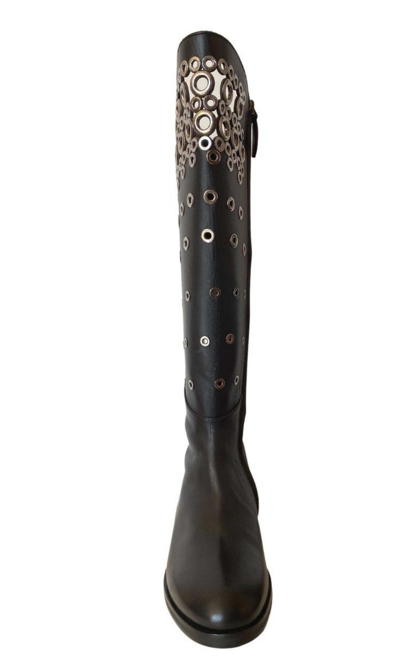 Knee High Leather Boots Alaïa