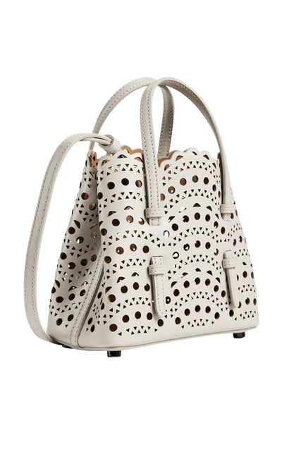 Alaïa Mina 16 Leather Tote Bag - Runway Catalog