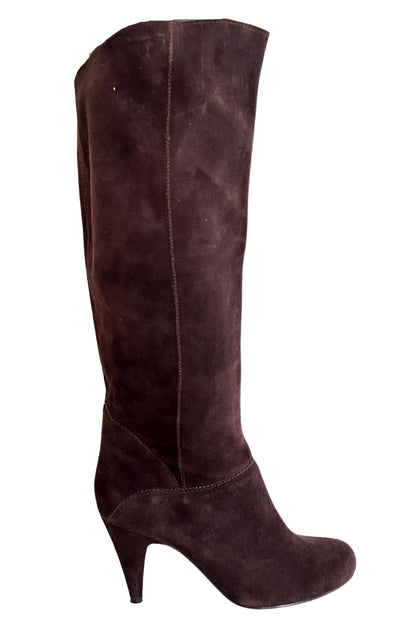 Knee High Brown Suede Boots ALDO