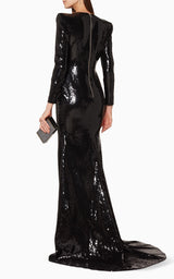 Sequinned Lane Gown Alex Perry