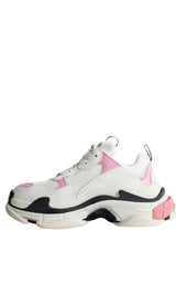 Triple S leather and Mesh Sneakers Balenciaga