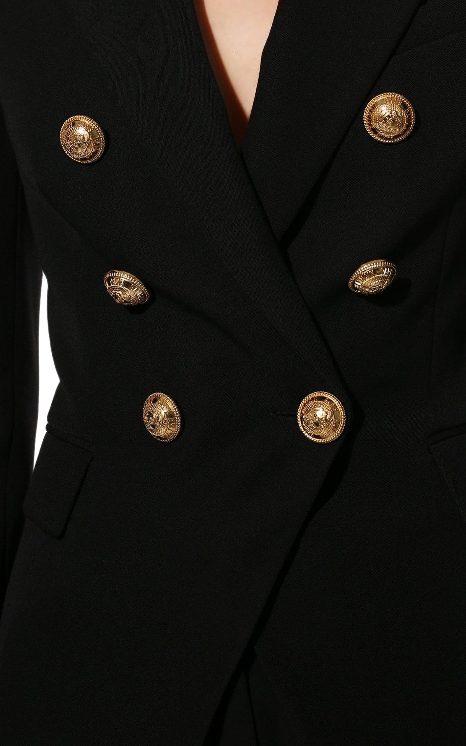 Double-breasted Wool Blazer Balmain