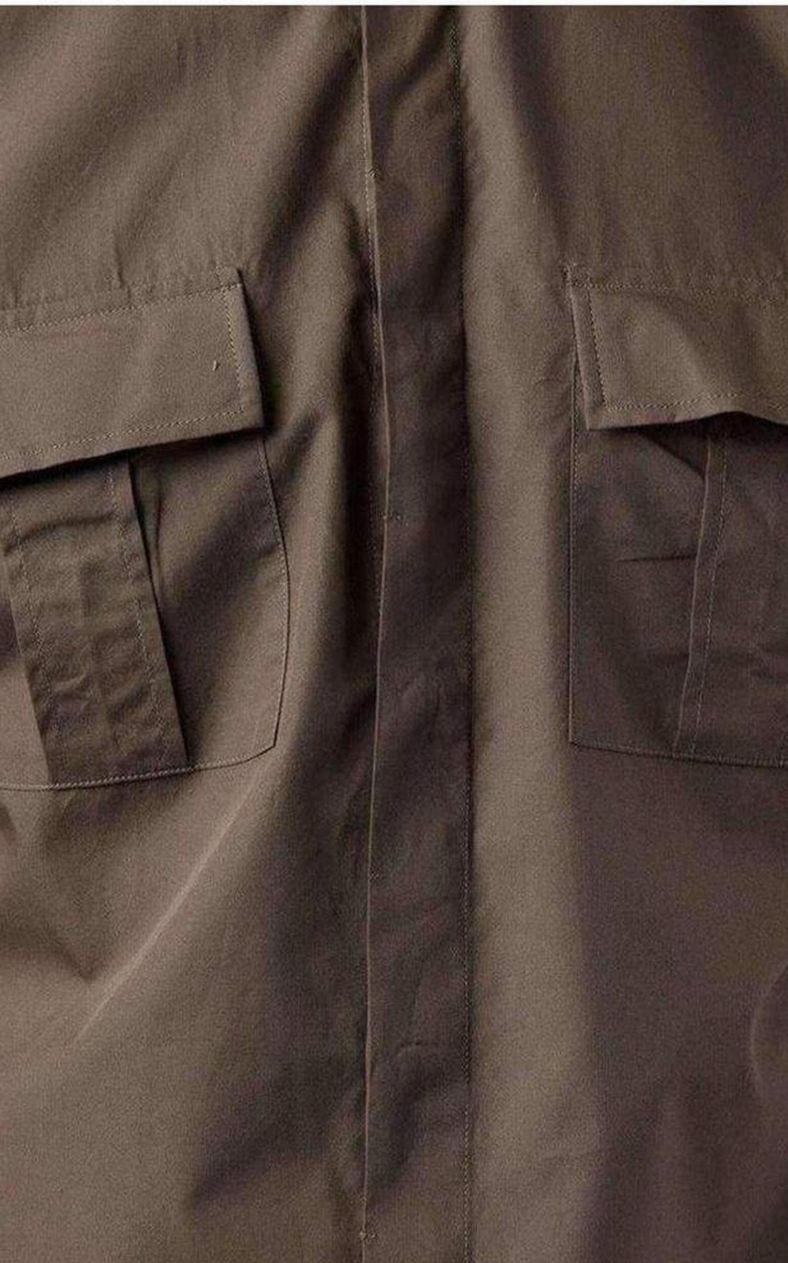 Military Khaki Shirt Style Balmain