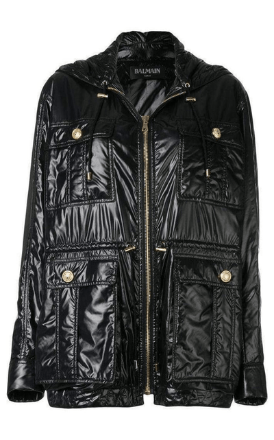 Multi-Pocket Parka Jacket Balmain