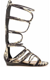 Brixton Leather Gladiator Sandals BCBGMAXAZRIA