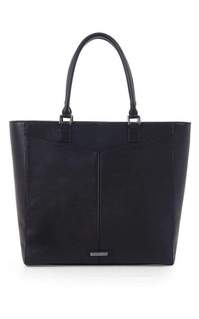 Casey Black Nappa Leather Tote BCBGMAXAZRIA