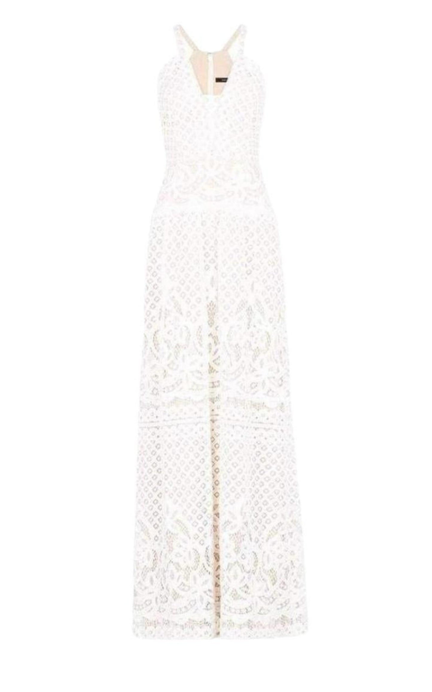 Christel Floral Lace Gown BCBGMAXAZRIA