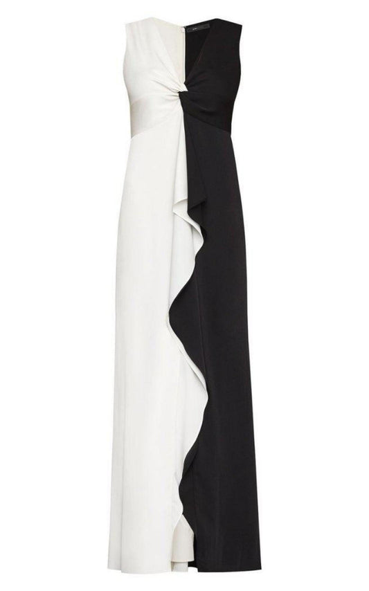 Draped Evening Gown BCBGMAXAZRIA