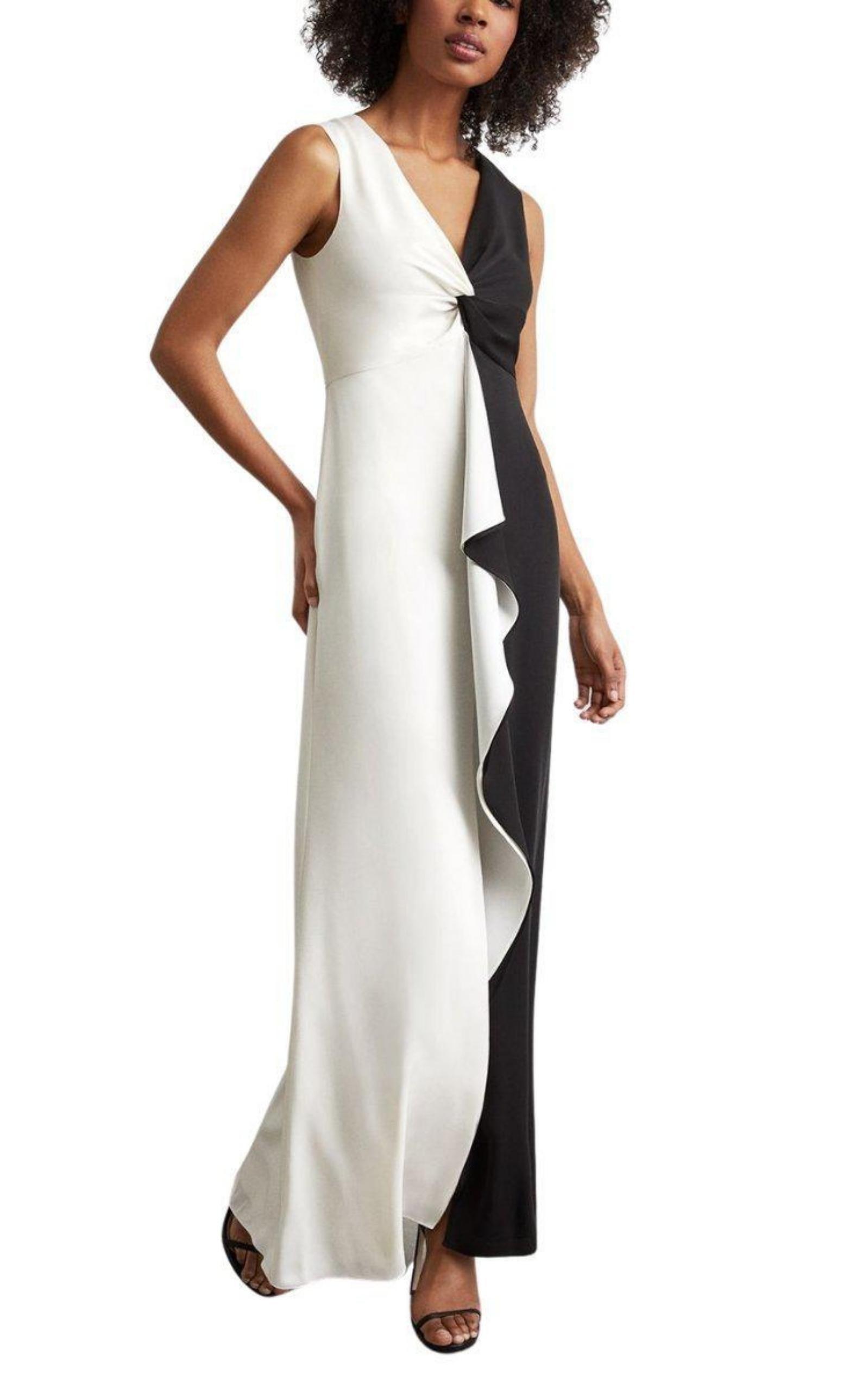 Draped Evening Gown BCBGMAXAZRIA