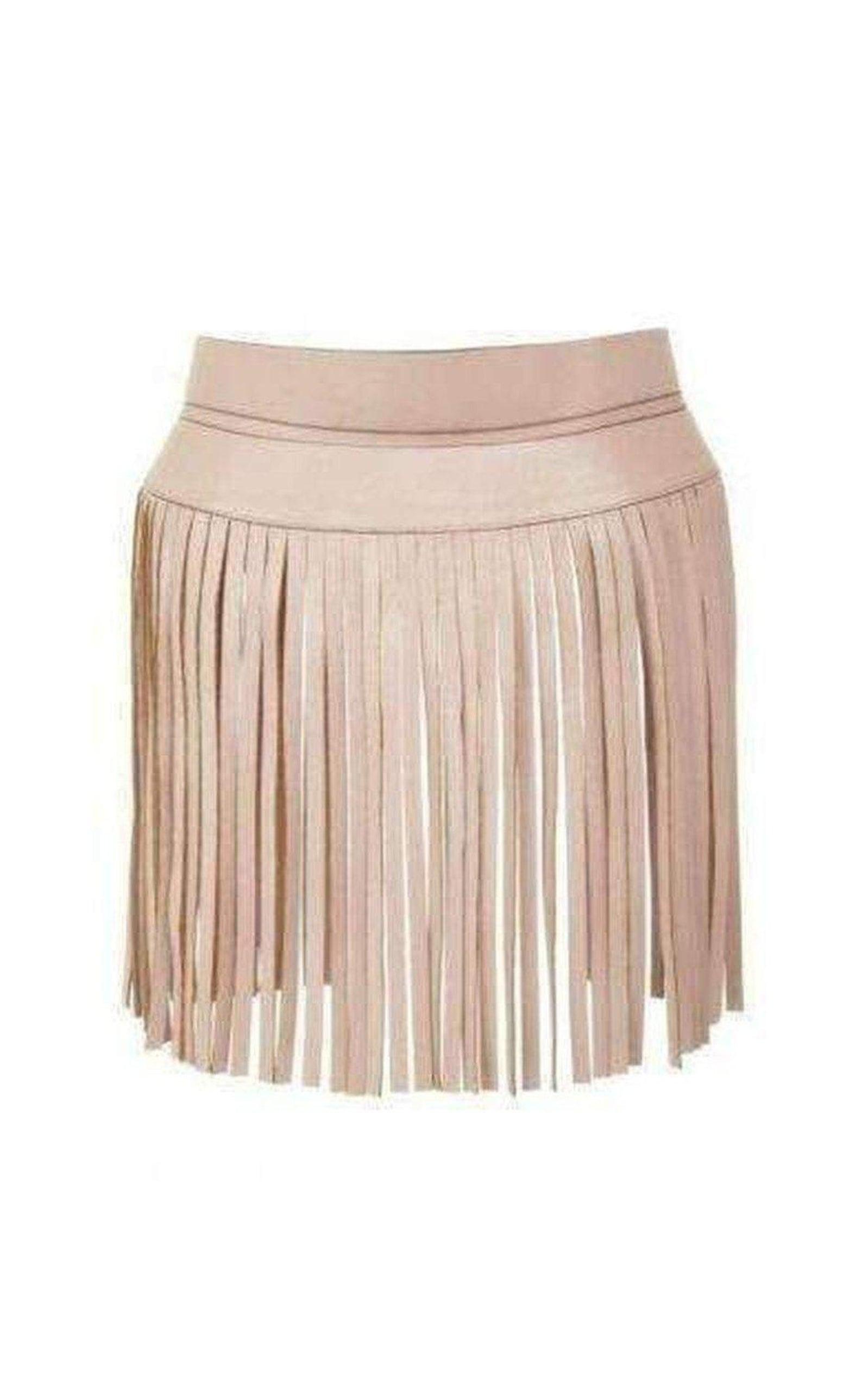 Fringe Contour Waist Belt BCBGMAXAZRIA