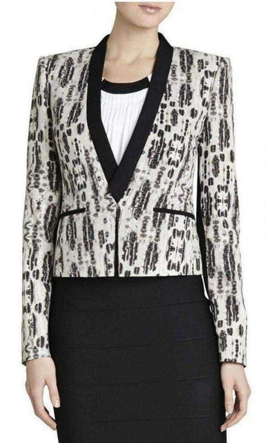 Guy Printed Jacket BCBGMAXAZRIA