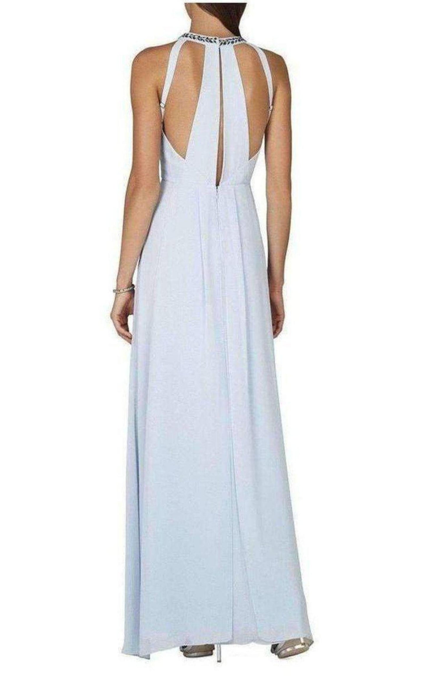 Kristyn Plunging V-Neck T-Back Dress BCBGMAXAZRIA