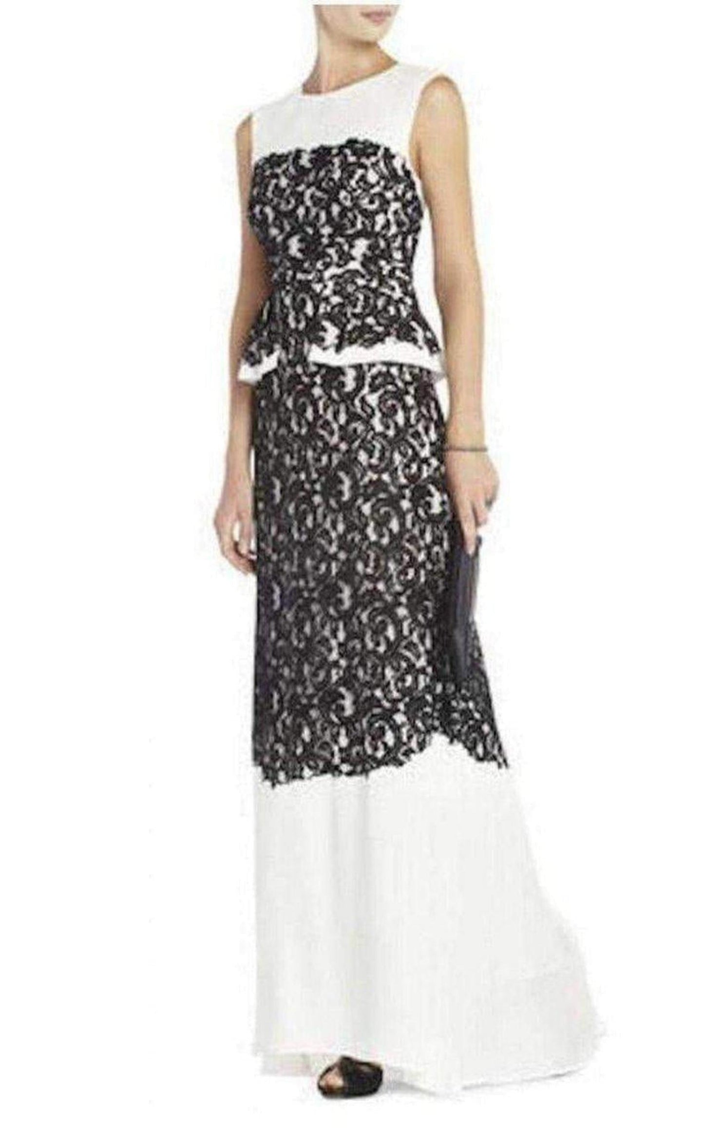 Loretta Lace Gown BCBGMAXAZRIA