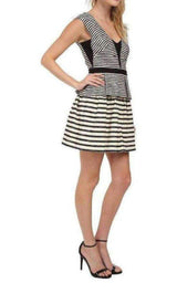 Piper Woven Cocktail Dress BCBGMAXAZRIA