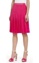 Pleated Chiffon Skirt BCBGMAXAZRIA