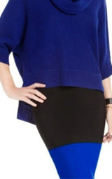 Scarlett Color Block Pencil Skirt BCBGMAXAZRIA