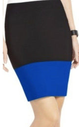 Scarlett Color Block Pencil Skirt BCBGMAXAZRIA