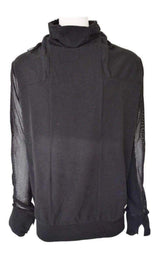 Symbiosism Cotton Jumper with Adjustable Neck Boris Bidjan Saberi