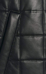 Quilted Leather Bomber Jacket Bottega Veneta