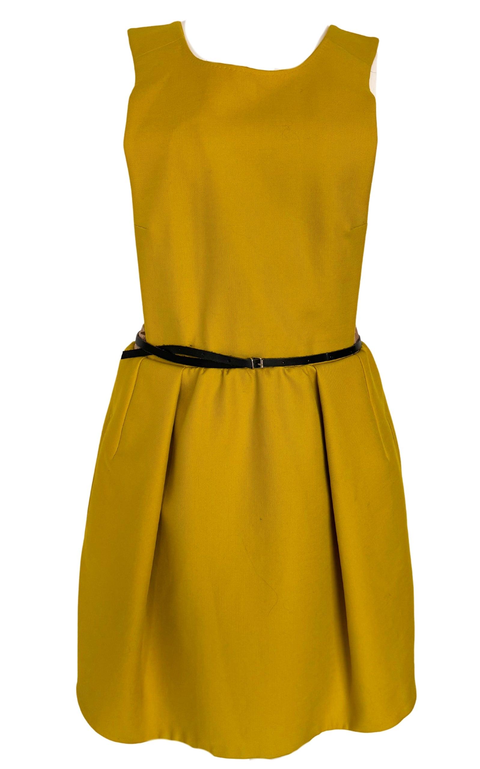 Carven Open Back Pinafore Dress - Runway Catalog