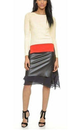 Black Layered Skirt Cedric Charlier