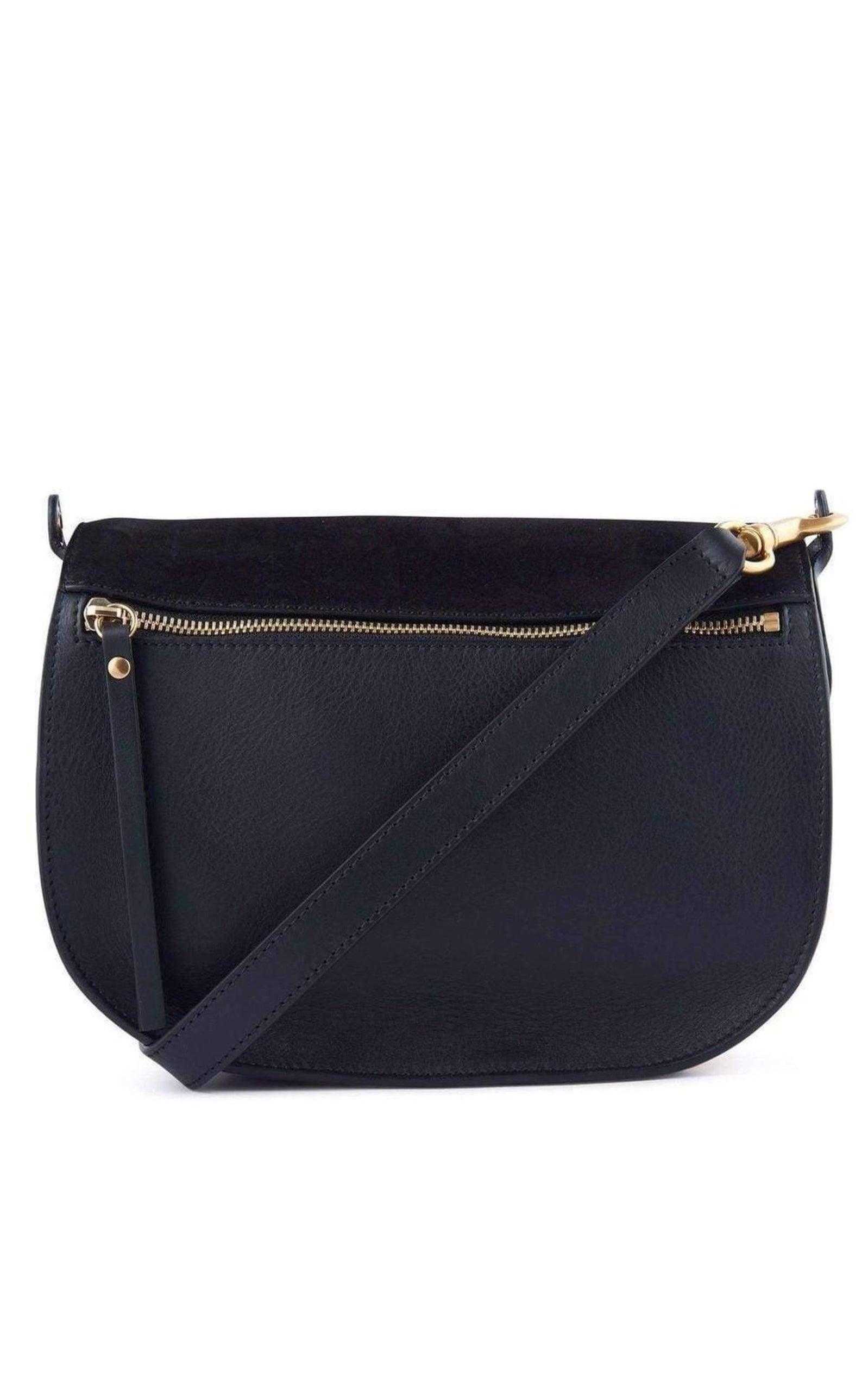 Kurtis Black Leather and Suede Bag Chloe