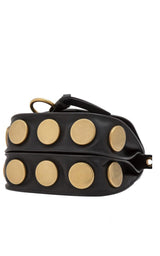 Kurtis Black Leather and Suede Bag Chloe