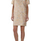 Metallic Jacquard Egg Silk Dress Chloe