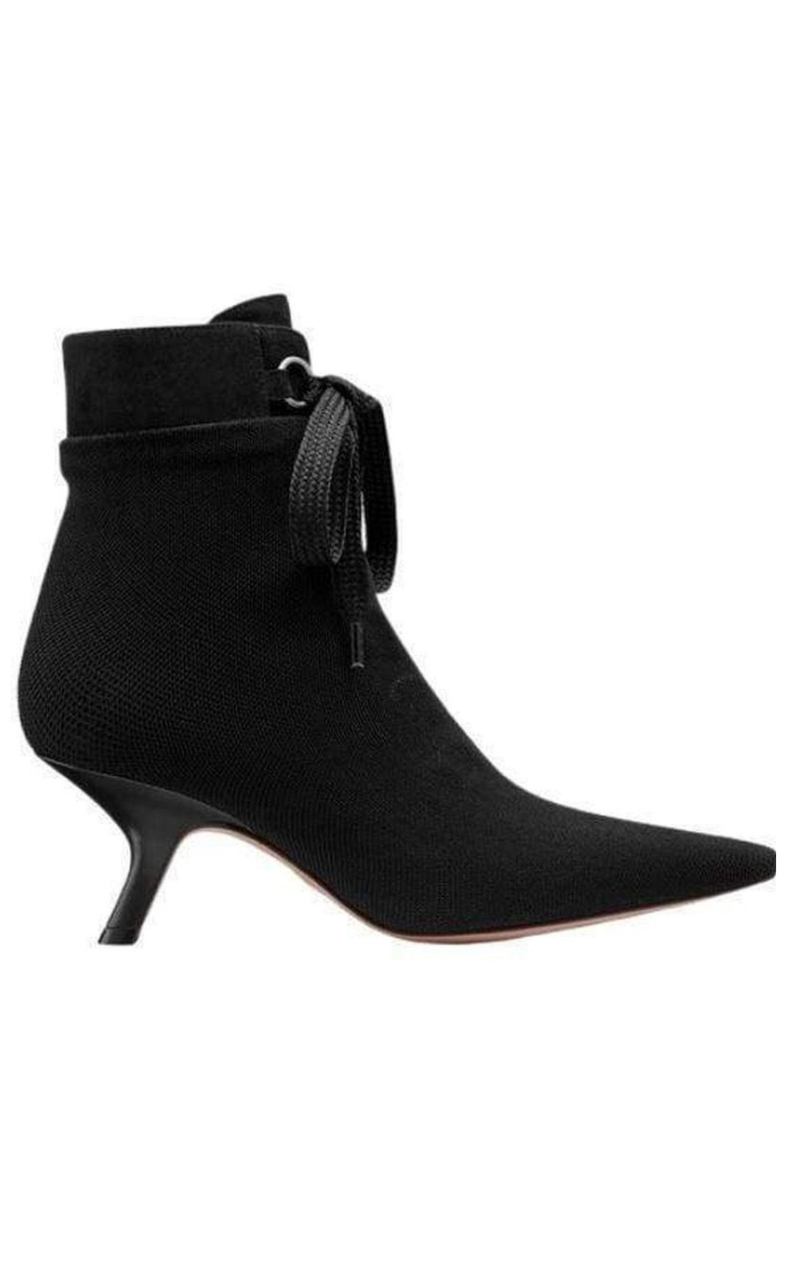 D-Hide Stretch Mesh Ankle Boots Dior