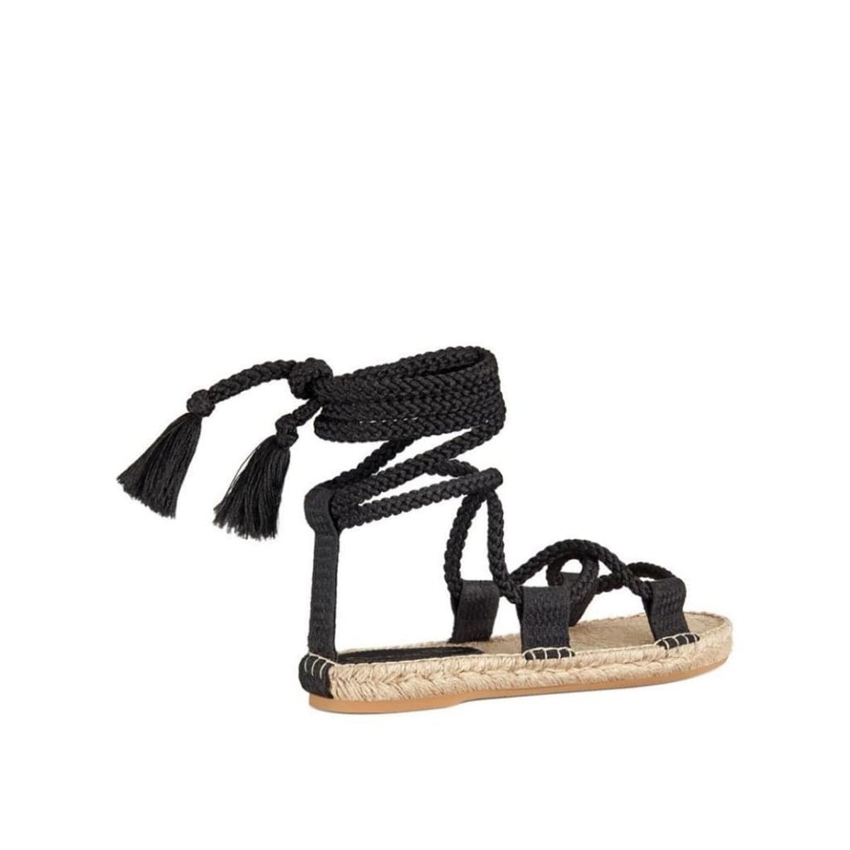 Dior Espadrilles Lace Up Sandals