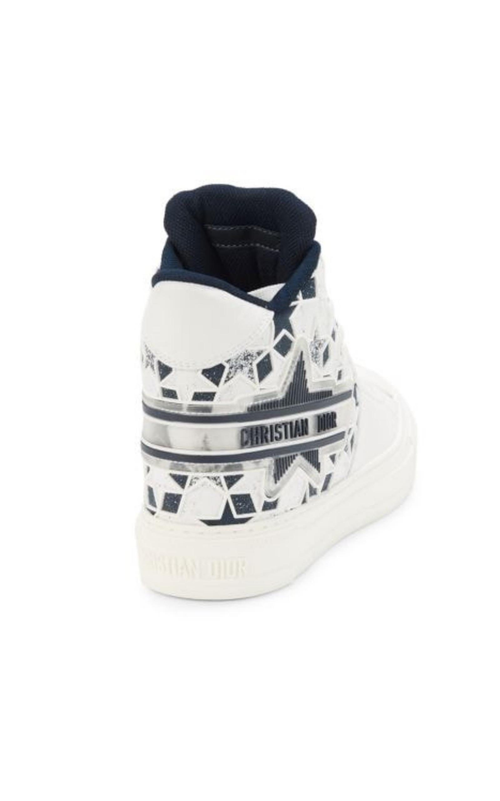 Walk N Dior Star High Top Sneakers Dior