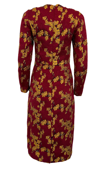 Dries Van Noten Floral Jacquard Dress - Runway Catalog