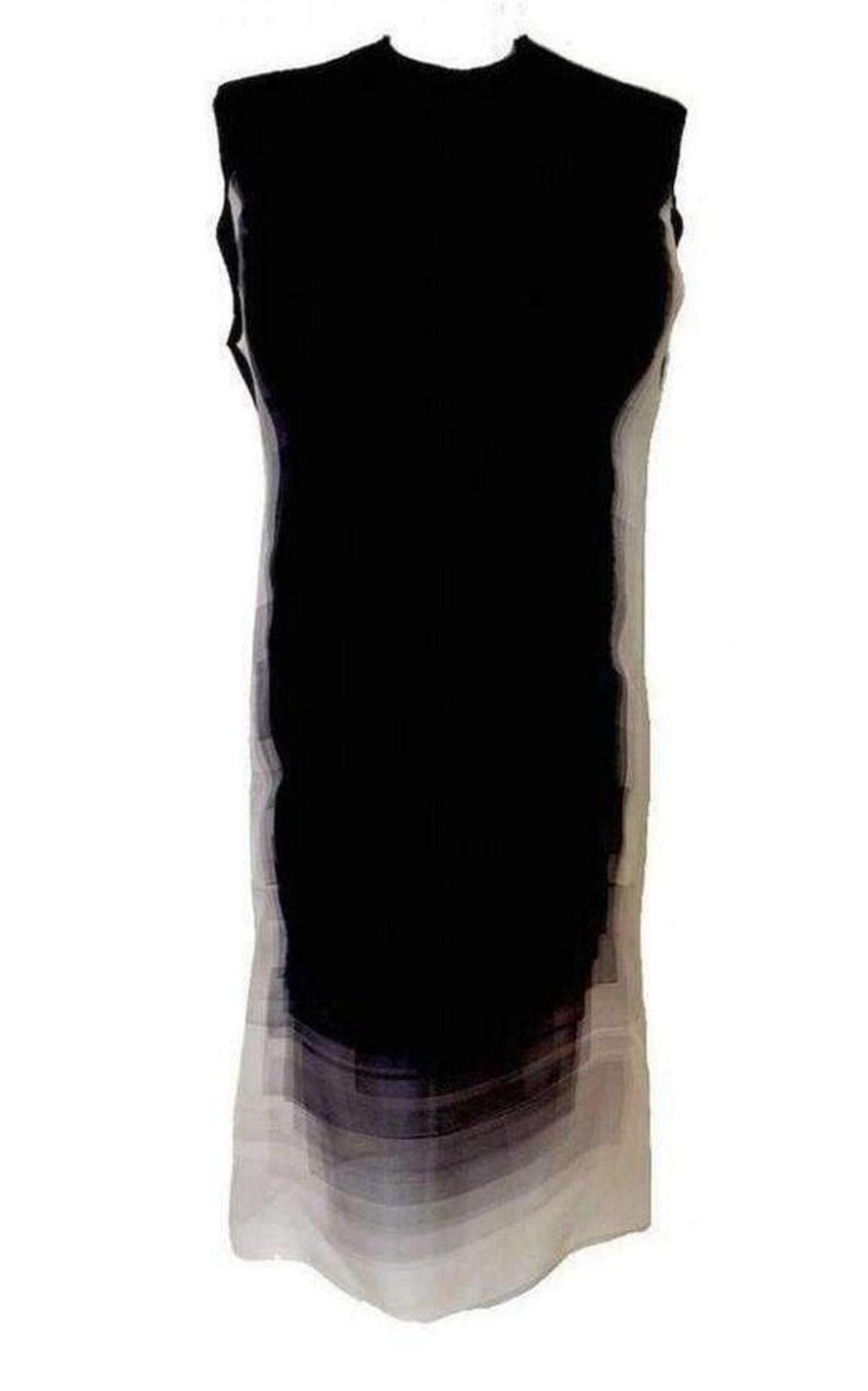 Ombre Shift Silk Blend Dress Gabriele Colangelo