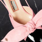 Gucci Bow-Embellished Leather Slingback Pumps - Runway Catalog