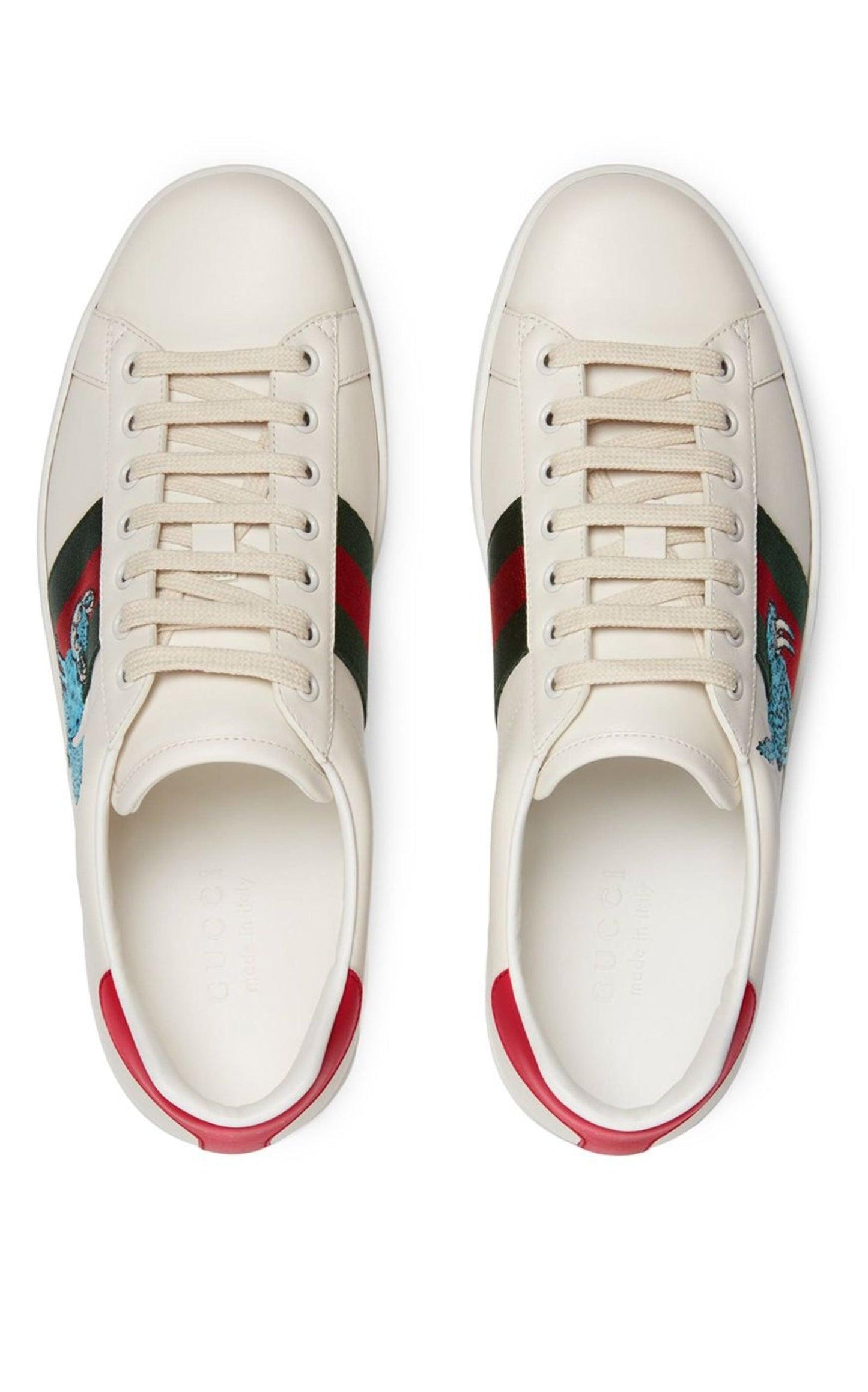 Freya Hartas Ace Leather Sneakers Gucci