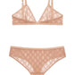 GG All Over Embroidered Tulle Lingerie Set Gucci