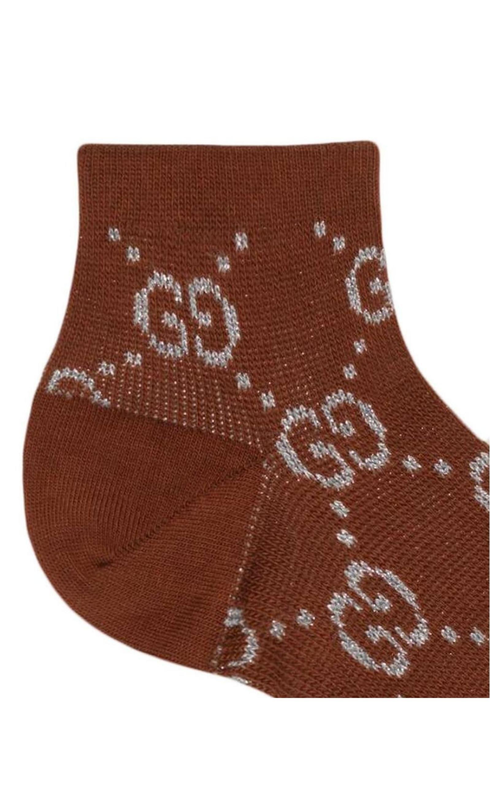 GG Embroidered Cotton Blend socks Gucci