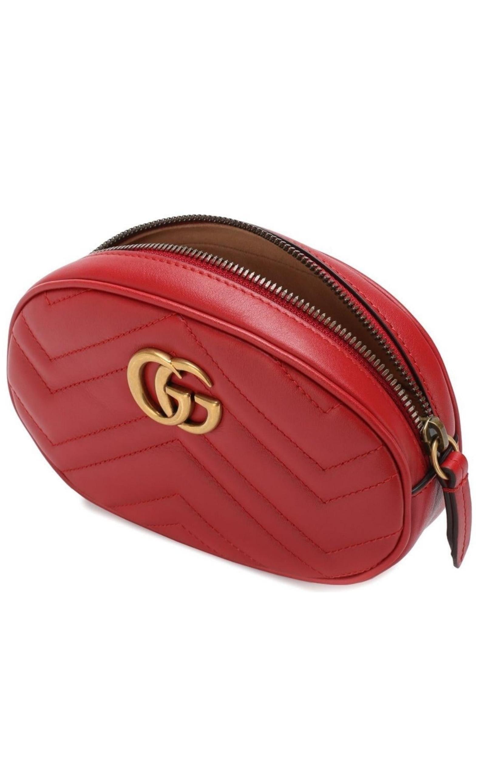 GG Marmont Matelassé Belt Bag 85 Gucci