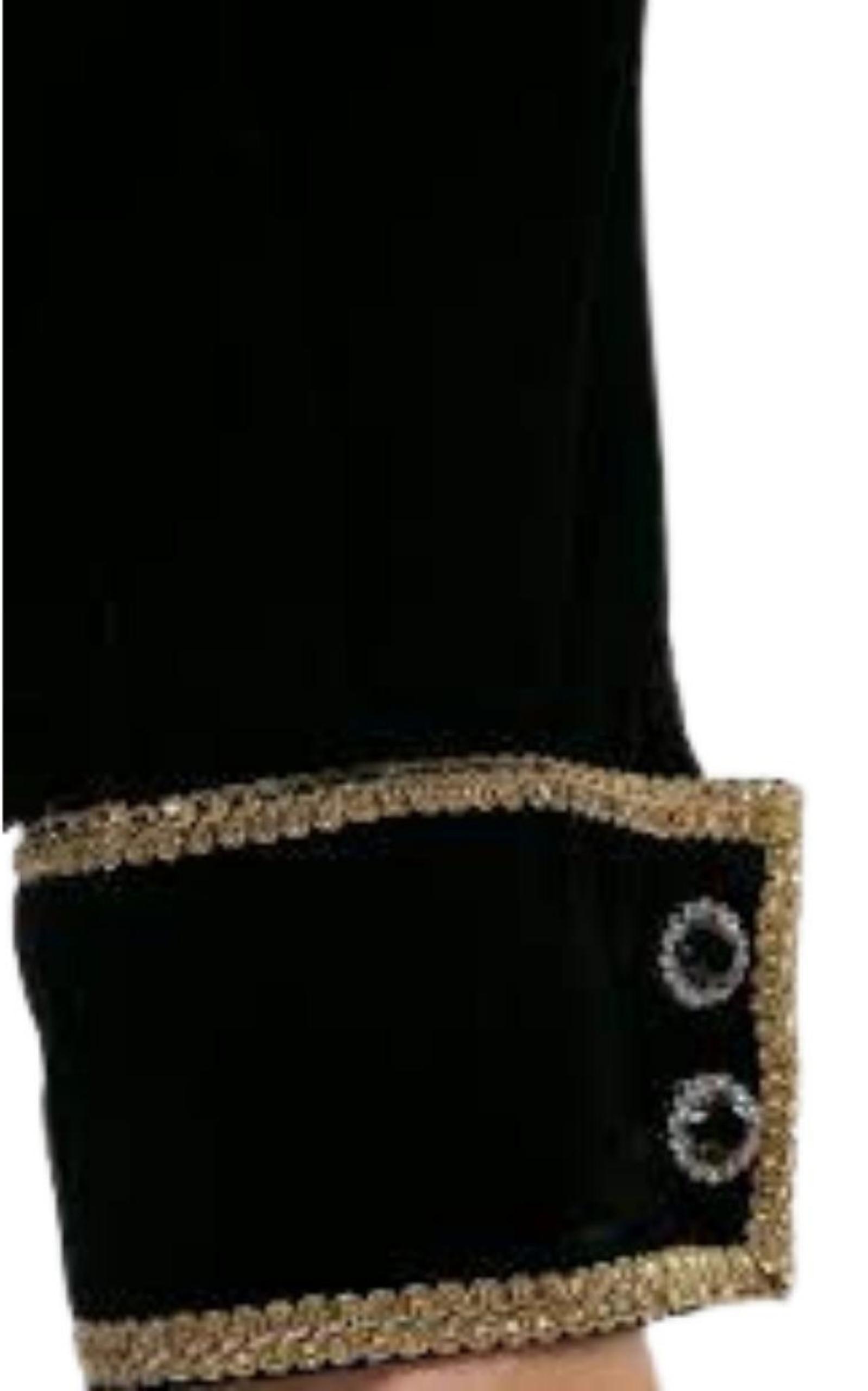 Jewel-embellished Cotton Trousers Gucci