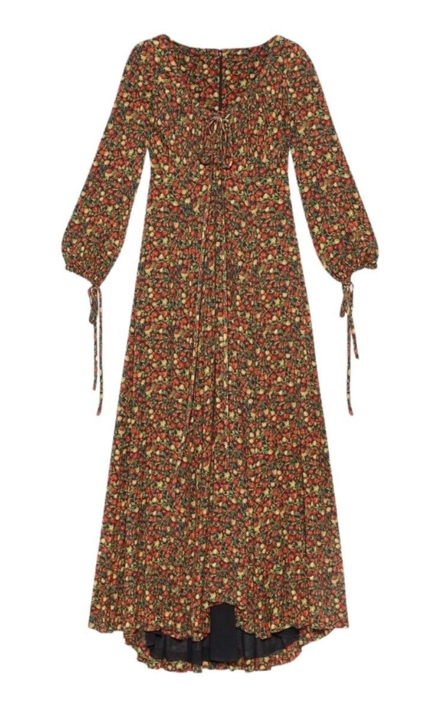 Liberty-print Crepe Maxi Dress Gucci