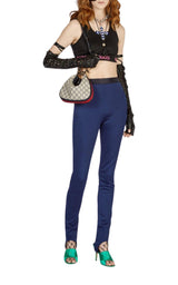 Logo Waistband Stirrup Leggings Gucci