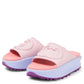 Gucci Miami GG-Embossed Pink Rubber Slides - Runway Catalog