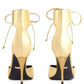 Gucci Priscilla Glossed-Leather Pumps in Gold - Runway Catalog