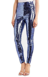 Purple Sequin Tulle Leggings Gucci