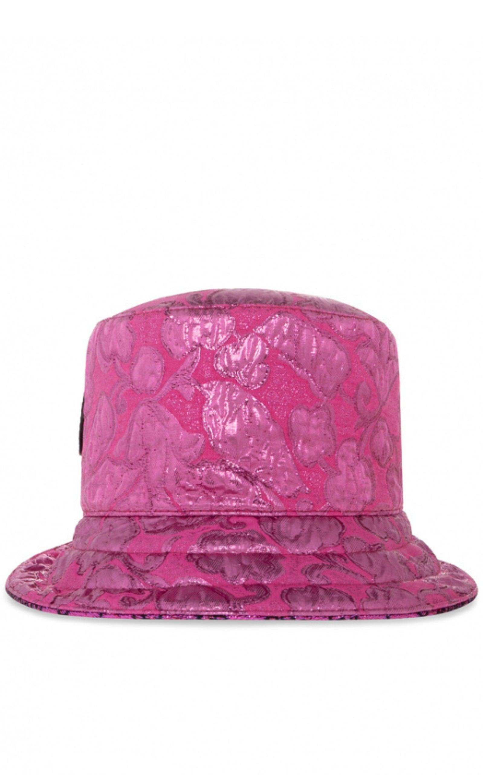 Reversible GG Lamé Bucket Hat Gucci